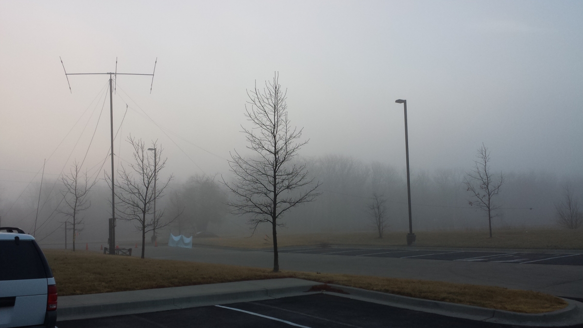 Antennas in the mist